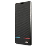 Etui BMW BMBKS22LPUCARTCBK S22 UltraS908 czarny/black bookcase M Collection Triangles