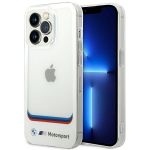Etui BMW BMHCP14L22HMCH iPhone 14 Pro6,1" biały/white Transparent Center