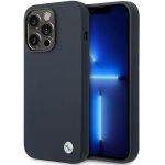 Etui BMW BMHCP14XSILNA iPhone 14 ProMax 6,7" granatowy/navy Silicone Metal Logo