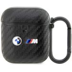 BMW BMA2WMPUCA2 AirPods 1/2 coverczarny/black Carbon Double Metal Logo