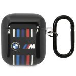 BMW BMA222SWTK AirPods 1/2 coverczarny/black Multiple Colored Lines