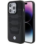BMW BMHCP15L22RPSK iPhone 15 Pro 6.1"czarny/black Leather Seats Pattern