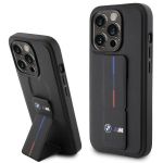 Etui BMW BMHCP15X22GSLK iPhone 15 ProMax 6.7" czarny/black hardcase Grip Hot Stamp