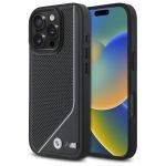 BMW BMHMP16X23PUCPK iPhone 16 Pro Max6.9" czarny/black hardcase M Perforated Twisted Line MagSafe