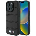 BMW BMHMP16L23PUSPK iPhone 16 Pro6.3" czarny/black hardcase M Perforated And Stitched Line MagSafe
