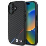 BMW BMHMP16S23PUDTK iPhone 166.1" czarny/black hardcase M Carbon Tricolor Line MagSafe
