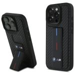 BMW BMHCP16XGSPCCK iPhone 16 Pro Max6.9" czarny/black hardcase M Grip Stand Smooth and Carbon