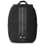 Plecak BMW BMBP15COMPVSKL 16"czarny/black Nylon Blue Stripe