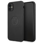 Etui BMW BMHCN61REELK iPhone 116,1"/ Xr czarny/black hardcase Leather Emboss