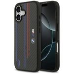 Etui BMW M Kevlar Lines & Logo MagSafedo iPhone 17 czarny
