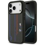 Etui BMW M Kevlar Lines & Logo MagSafe do iPhone 17 Pro / 18 Pro czarny
