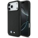 Etui BMW M Quilted Logo MagSafe do iPhone 17 Pro Max / 18 Pro Max czarny