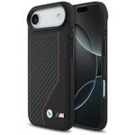 Etui BMW M Carbon Line & Logo MagSafe do iPhone Air czerwony