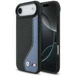 Etui BMW M Carbon Logo MagSafe do iPhone Air niebieski