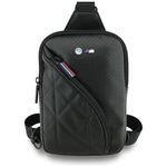 Torebka na telefon BMW Carbon Pocket&Metal Logo Crossbody czarny