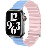 Beline pasek Apple Watch Magnetic Pro42/44/45/49mm różowo/błękitny pink/sierra box
