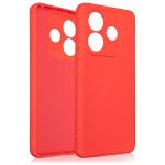 Beline Etui Silicone Xiaomi Redmi Note 14 czerwony/red