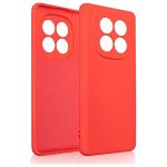 Beline Etui Silicone Xiaomi Redmi Note 14 Pro+ czerwony/red