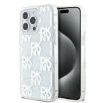DKNY DKHCP15XLCPEPT iPhone 15 Pro Max6.7" biały/white hardcase Liquid Glitter Multilogo