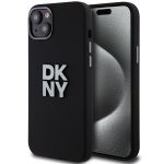 DKNY DKHCP15MSMCBSK iPhone 15 Plus / 14Plus 6.7" czarny/black hardcase Liquid Silicone Metal Logo