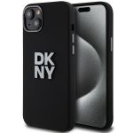 DKNY DKHCP15SSMCBSK iPhone 15 / 14 / 136.1" czarny/black hardcase Liquid Silicone Metal Logo