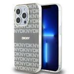 DKNY DKHMP15XHRHSEE iPhone 15 Pro Max6.7" beżowy/beige hardcase IML Mono & Stripe MagSafe