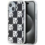 DKNY DKHCP15MHDLCEK iPhone 15 Plus /14 Plus 6.7" czarny/black hardcase IML Checkered Mono Pattern