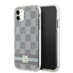 DKNY DKHMN61HCPTSE iPhone 11 / Xr6.1" beżowy/beige hardcase IML Checkered Mono Pattern & Printed Stripes MagSafe