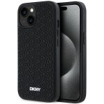 DKNY DKHCP15S3DRPWK iPhone 15 / 14 / 136.1" czarny/black hardcase 3D Rubber Repeat Pattern