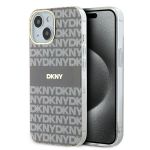 DKNY DKHMP15SHRHSEE iPhone 15 / 14 / 136.1" beżowy/beige hardcase IML Mono & Stripe MagSafe