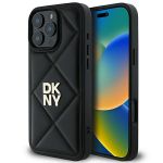 DKNY DKHCP16XPQDSLK iPhone 16 Pro Max6.9" czarny/black Quilted Stack Logo