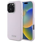 DKNY DKHMP16LSMCHLP iPhone 16 Pro 6.3" różowy/pink hardcase Liquid Silicone Small Metal Logo MagSafe