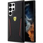 Ferrari FEHCS23LNPYK S23 Ultra S918czarny/black hardcase Carbon Contrast Edges
