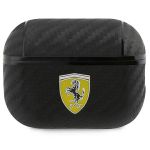 Ferrari FESAP2CABK AirPods Pro 2(2022/2023) cover czarny/black On Track PU Carbon