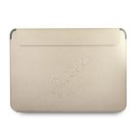 Guess Sleeve GUCS13PUSASLG 13" złoty/gold Saffiano Script