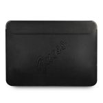 Guess Sleeve GUCS13PUSASBK 13" czarny/black Saffiano Script