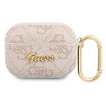 Guess GUAP4GSMP AirPods Pro cover różowy/pink 4G Script Metal Collection