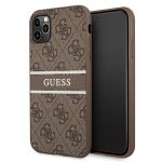 Guess GUHCN584GDBR iPhone 11 Pro5,8" brązowy/brown hardcase 4G Stripe