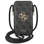 Guess Torebka GUPHL4GMGGR 6,7"szary/grey hardcase 4G Big Metal Logo