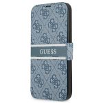 Guess GUBKP13X4GDBL iPhone 13 Pro Max6,7" niebieski/blue book 4G Stripe