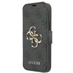 Guess GUBKP13L4GMGGR iPhone 13 Pro / 136,1" szary/grey book 4G Big Metal Logo