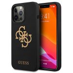 Guess GUHCP13XLS4GGBK iPhone 13 Pro Max6,7" czarny/black hard case Silicone 4G Logo