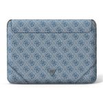 Guess Sleeve GUCS14P4TB 14" niebieski/blue 4G Uptown Triangle logo