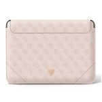 Guess Sleeve GUCS14P4TP 14" rożowy/pink 4G Uptown Triangle logo
