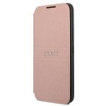 Guess GUBKS22MPSASBPI S22+ S906różowy/pink book Saffiano Stripes