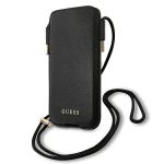 Guess Torebka GUHCP12LSAPSBK 6,7"czarny/black Saffiano