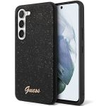 Guess GUHCS23MHGGSHK S23+ S916 czarny/black hard case Glitter Script