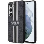 Guess GUHCS23MP4RPSK S23+ S916czarny/black hardcase 4G Printed Stripe