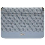 Guess Sleeve GUCS14PS4SGB 14" niebieski/blue 4G Stripe Metal Logo