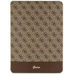 Guess GUFCP12PS4SGW iPad Pro 12.9"brązowy/brown 4G Stripe Allover